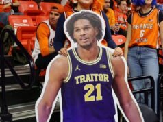 Ensayo fotográfico: una mirada retrospectiva a la derrota de los Diez Grandes contra Illinois en Michigan