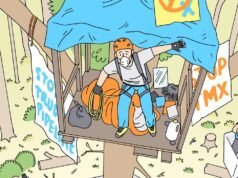 La casa del árbol y el oleoducto